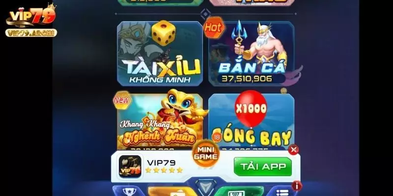 Bắn cá Vip79 sân đấu hấp dẫn cho thợ săn