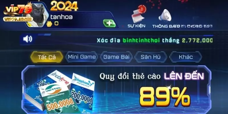 Hướng dẫn nạp tiền VIP79 nhanh chóng chỉ với 4 phút