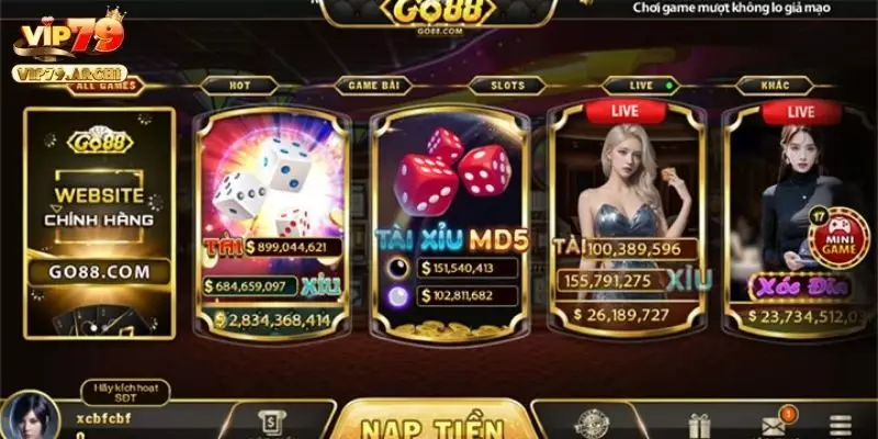 So sánh Vip79 với Go88 sức hút bền bỉ của sân chơi