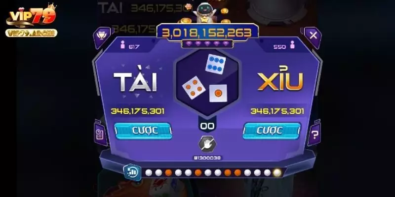 Tài xỉu Vip79 sân chơi đẳng cấp cho tân thủ